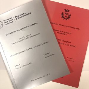 TESI DI LAUREA – PAPIRI DI LAUREA